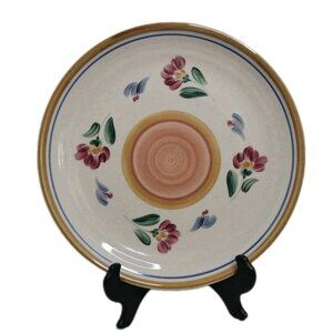 Set of 4 International Tableworks Stoneware Stagebrush 11" Dinner Plate Japa Nos